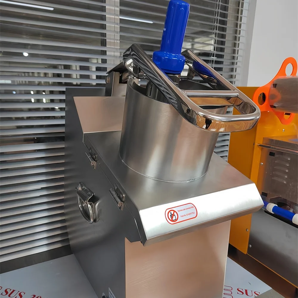 Commercial All Stainless Steel Electric Vegetable Cutting Machine Onion Slicer Cabbage Shredding Machine
Commercial All Stainless Steel Electric Vegetable Cutting Machine Onion Slicer Cabbage Shredding Machine