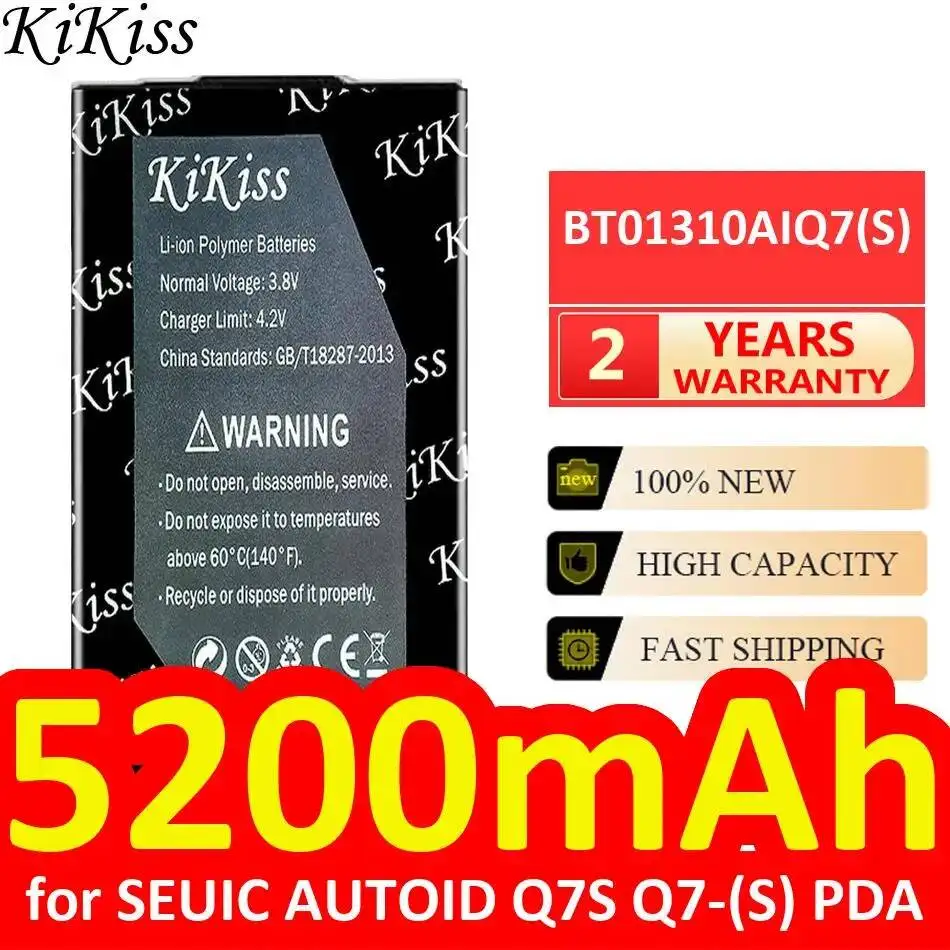 Stable 5200mAh Handheld Terminal Scanner Battery Lightweight For Seuic Autoid Q7S Q7- S Pda BT01310AIQ7
Stable 5200mAh Handheld Terminal Scanner Battery Lightweight For Seuic Autoid Q7S Q7- S Pda BT01310AIQ7