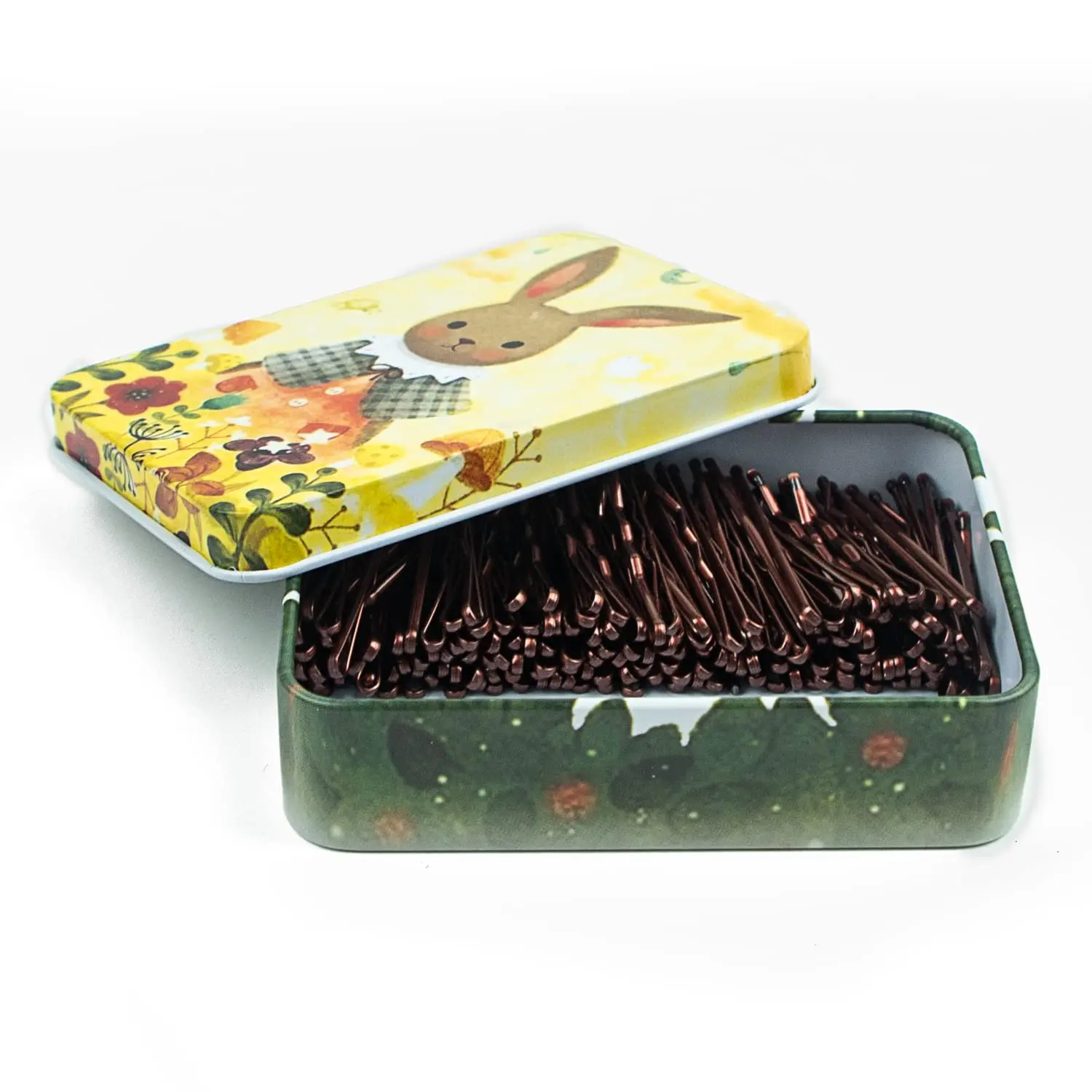 200 Mini Bobby Pins Brown with Cute Case, 1.38 Inch for All Hair Types
200 Mini Bobby Pins Brown with Cute Case, 1.38 Inch for All Hair Types