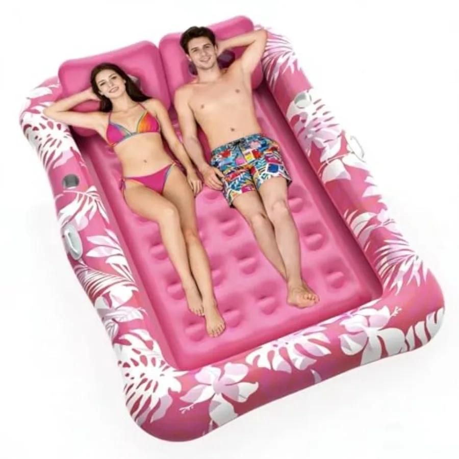 Pool Floats Adult, 76" x 48" XL Inflatable Tanning Pool Lounger Float with Pillow, 4 in 1 Suntan Tub Sunbathing Raft Floatie Wa
Pool Floats Adult, 76" x 48" XL Inflatable Tanning Pool Lounger Float with Pillow, 4 in 1 Suntan Tub Sunbathing Raft Floatie Wa