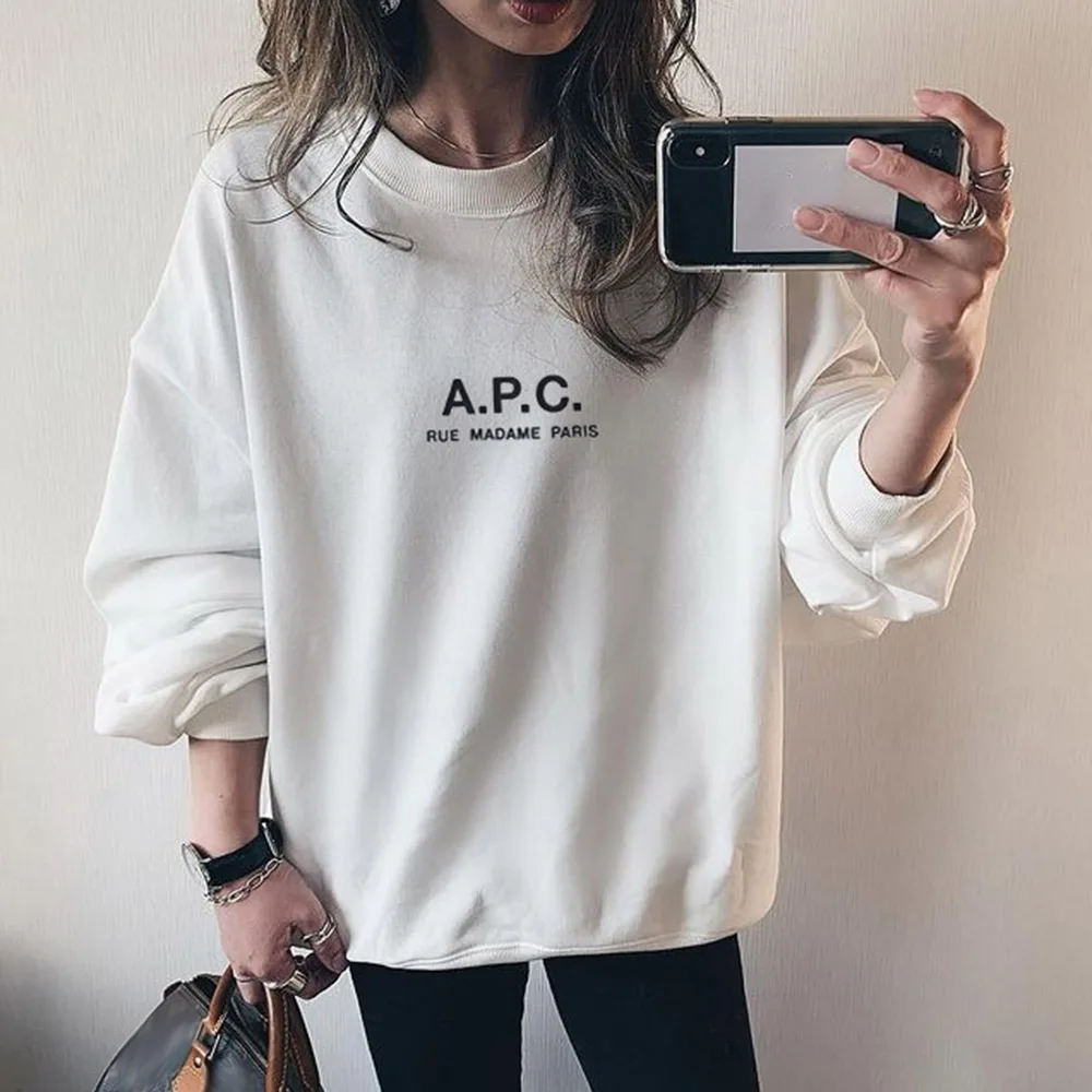Women's Sweater Autumn New Round Neck Printed Long Sleeve Sweatshirt Korean Casual Versatile Hoodless Sweater
Women's Sweater Autumn New Round Neck Printed Long Sleeve Sweatshirt Korean Casual Versatile Hoodless Sweater