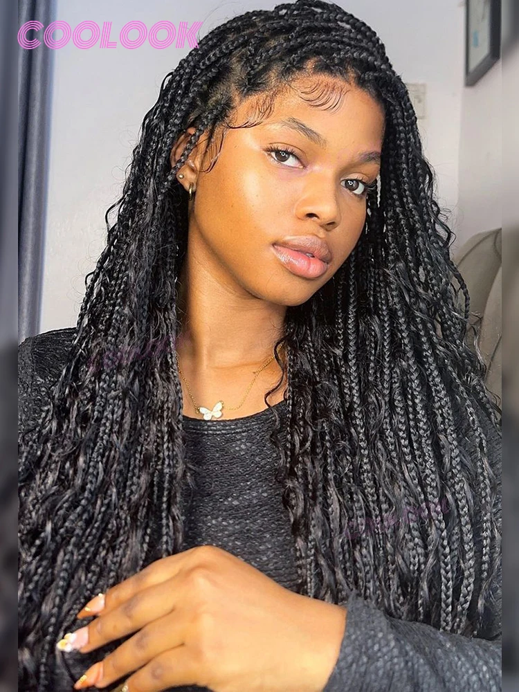 32 "синтетические богемные плетеные парики для чернокожих женщин, полные кружевные передние плетения волос, косички без узлов, дешевые
32 "синтетические богемные плетеные парики для чернокожих женщин, полные кружевные передние плетения волос, косички без узлов, дешевые