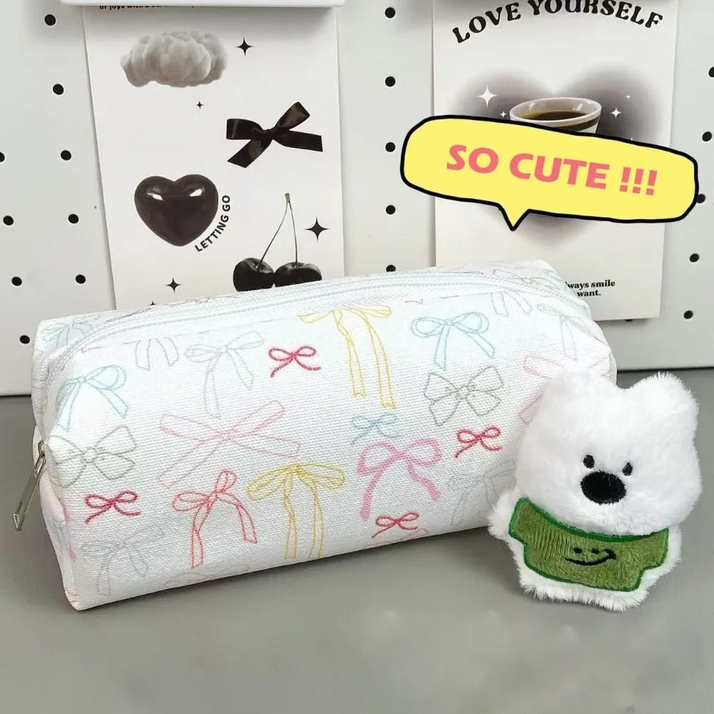Cute Bow Pen Bag Large Capacity Cartoon Cat Dog Pencil Pouch Multifunctional Pen Box Students
Cute Bow Pen Bag Large Capacity Cartoon Cat Dog Pencil Pouch Multifunctional Pen Box Students