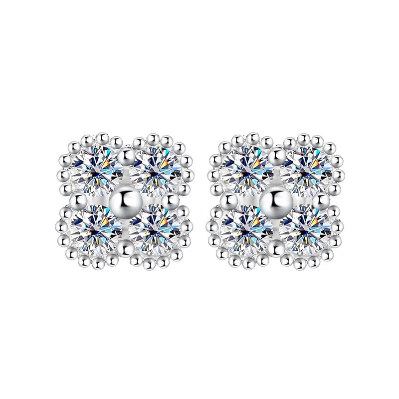 ZFSILVERFashion Luxury Classic 925 Silver Moissanite Design Irregluar Square Earrings For Charm Women Accessories Jewelry MSX015
ZFSILVERFashion Luxury Classic 925 Silver Moissanite Design Irregluar Square Earrings For Charm Women Accessories Jewelry MSX015