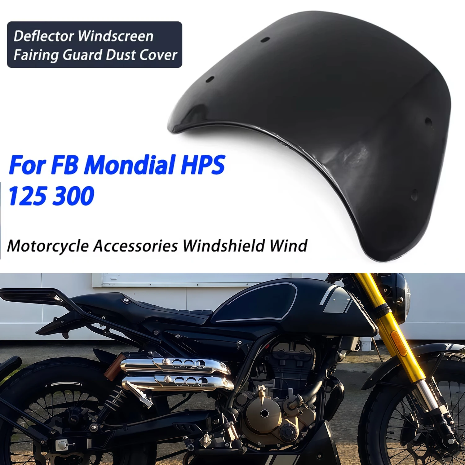 Motorcycle Retro Style Windshield Windscreen Wind Protection Cover For FB Mondial Hipster HPS 125 300 HPS125 HPS300
Motorcycle Retro Style Windshield Windscreen Wind Protection Cover For FB Mondial Hipster HPS 125 300 HPS125 HPS300