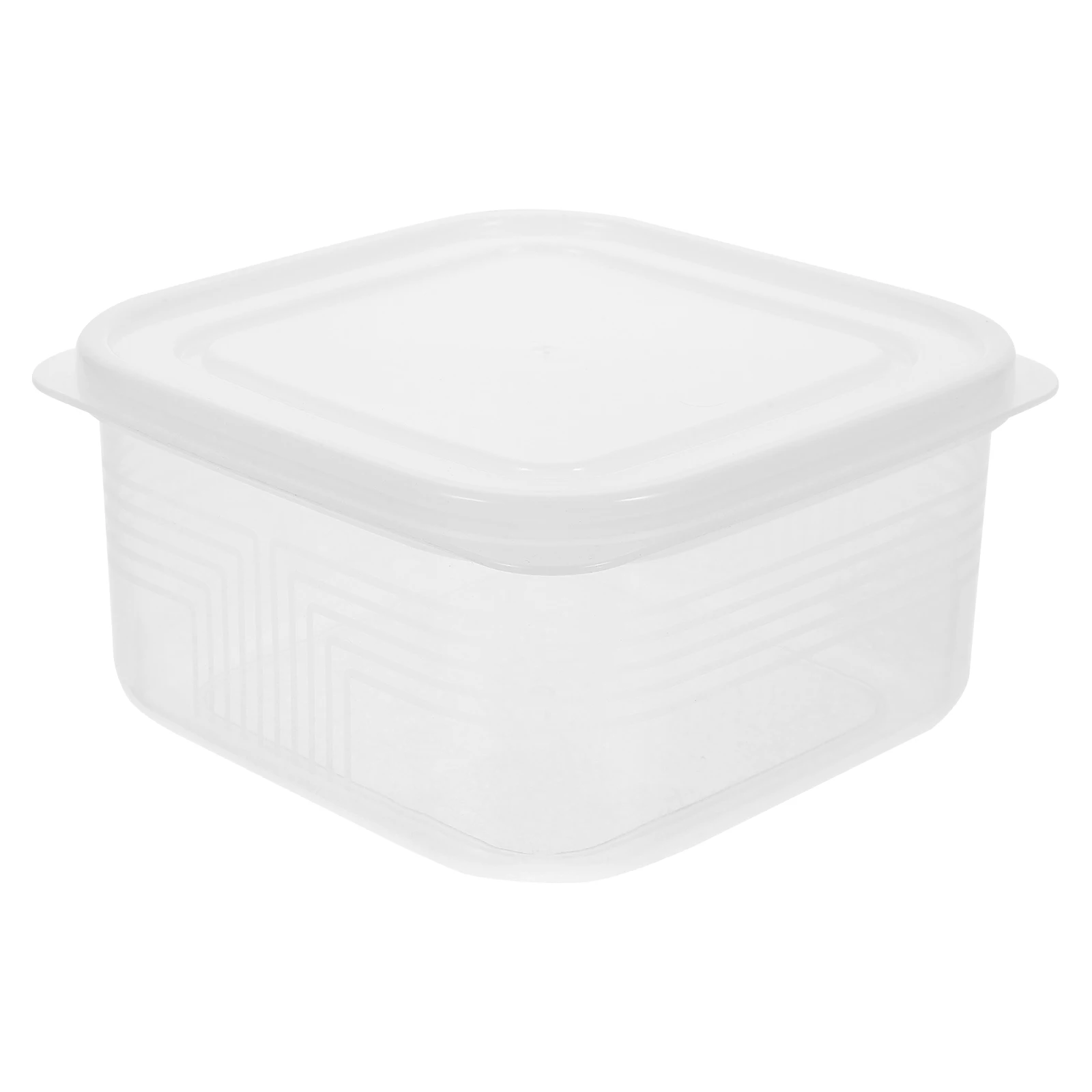 1pc Refrigerator Cheese Preservation Fridge Food Container Fresh-Keeping Storage Box For Fruit Bread Sandwich Sealing Container
1pc Refrigerator Cheese Preservation Fridge Food Container Fresh-Keeping Storage Box For Fruit Bread Sandwich Sealing Container