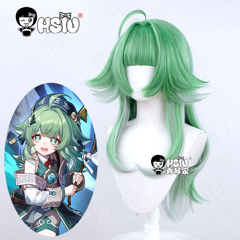 Huohuo Cosplay Wig Fiber synthetic wig Game Honkai Star Rail Cosplay Wig「HSIU 」Grass Blue Gradient Light silver Long Wig+Wig Cap
Huohuo Cosplay Wig Fiber synthetic wig Game Honkai Star Rail Cosplay Wig「HSIU 」Grass Blue Gradient Light silver Long Wig+Wig Cap