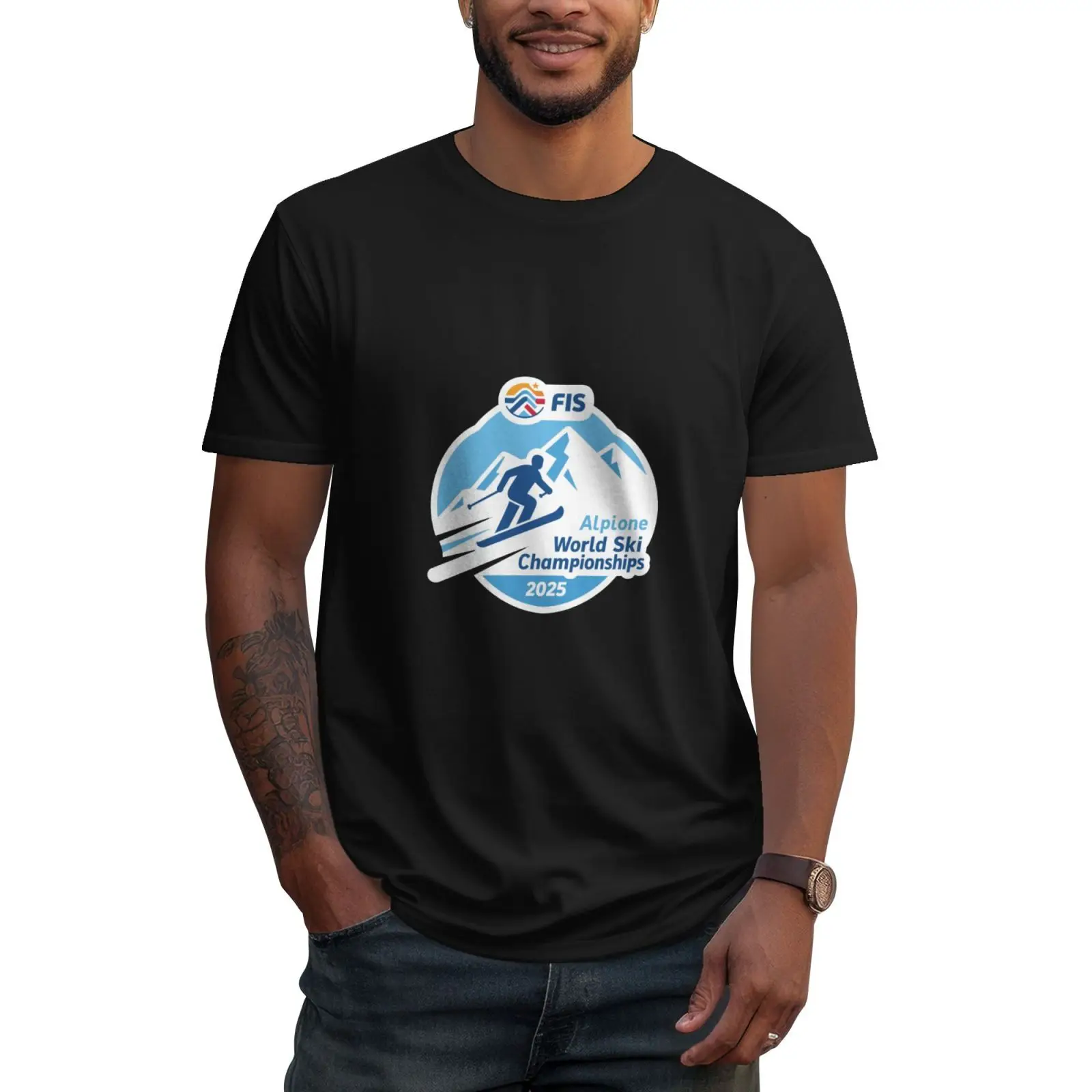 Мужская футболка с коротким рукавом с принтом FIS, модная удобная повседневная спортивная футболка Unseix Oversize
Мужская футболка с коротким рукавом с принтом FIS, модная удобная повседневная спортивная футболка Unseix Oversize