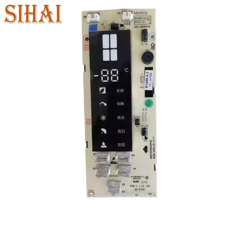 used for MeiLing Refrigerator Computer board B1655.4-2 Display panel touchpad Power supply board Control board
used for MeiLing Refrigerator Computer board B1655.4-2 Display panel touchpad Power supply board Control board