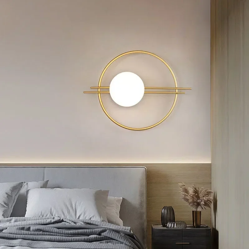 SANDYHA Modern Minimalist Wall Lamps for Living Room Sofa Bedroom Bedside Lamp Glass Ball LED Light Background Home Decoration
SANDYHA Modern Minimalist Wall Lamps for Living Room Sofa Bedroom Bedside Lamp Glass Ball LED Light Background Home Decoration