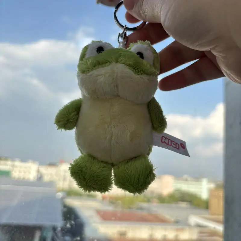 Cute Green Frog Plush Keychain Cartoon Animal Plush Pendant Backpack Decor Festival Gift For Daily Use
Cute Green Frog Plush Keychain Cartoon Animal Plush Pendant Backpack Decor Festival Gift For Daily Use