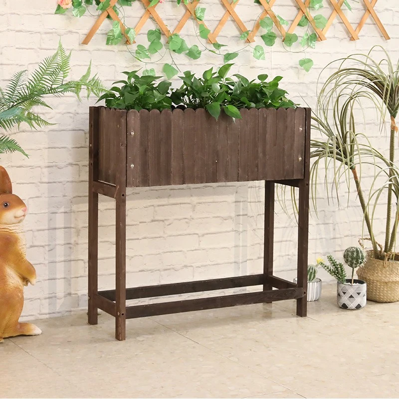 Antiseptic wood flower box wooden partition outdoor rectangular planting flower slot garden fence flower pot
Antiseptic wood flower box wooden partition outdoor rectangular planting flower slot garden fence flower pot