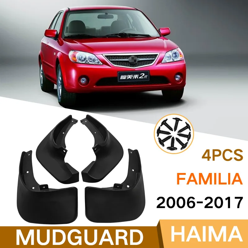 Mud Flaps For Haima Automobile Familia 2006-2017 MudFlaps Front Rear Fender Car Accessories
Mud Flaps For Haima Automobile Familia 2006-2017 MudFlaps Front Rear Fender Car Accessories