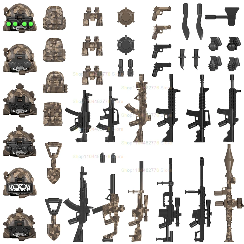 Hot Military Building Blocks Ghost Special Forces Soldiers Action Figures Accessories Gun Weapons Mini Dolls Bricks Toys WM6168
Hot Military Building Blocks Ghost Special Forces Soldiers Action Figures Accessories Gun Weapons Mini Dolls Bricks Toys WM6168