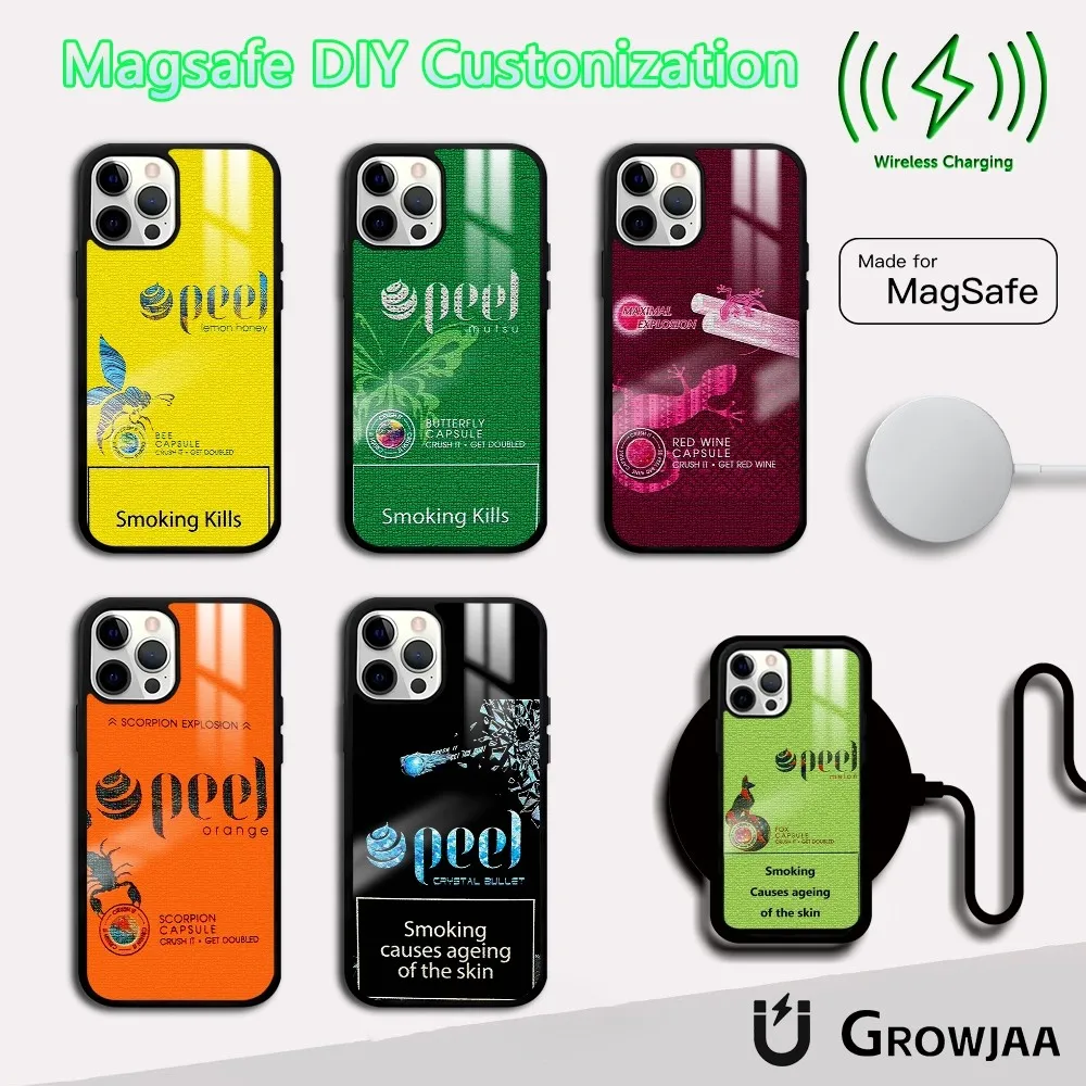 Cigarette P-PeelLSBox Design Phone Case For iPhone 16 15 14 13 12 11 Pro Max Plus Mini Magsafe Mirror Wireless Magnetic Cover
Cigarette P-PeelLSBox Design Phone Case For iPhone 16 15 14 13 12 11 Pro Max Plus Mini Magsafe Mirror Wireless Magnetic Cover