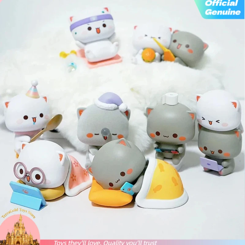 Genuine Mitao Cat 4 Season Blind Box Lucky Cat Kawaii Figures Action Random Guess Bag Desktop Ornaments Cute Model Birthday Gift
Genuine Mitao Cat 4 Season Blind Box Lucky Cat Kawaii Figures Action Random Guess Bag Desktop Ornaments Cute Model Birthday Gift