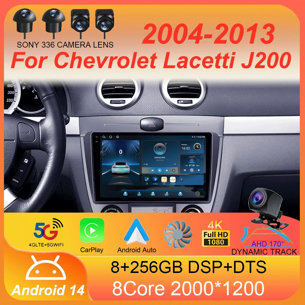 Android 14 For Chevrolet Lacetti J200 2004 - 2013 For Buick Excelle Hrv 2004 - 2013 Car Radio Multimedia Video Player Navigatio
Android 14 For Chevrolet Lacetti J200 2004 - 2013 For Buick Excelle Hrv 2004 - 2013 Car Radio Multimedia Video Player Navigatio