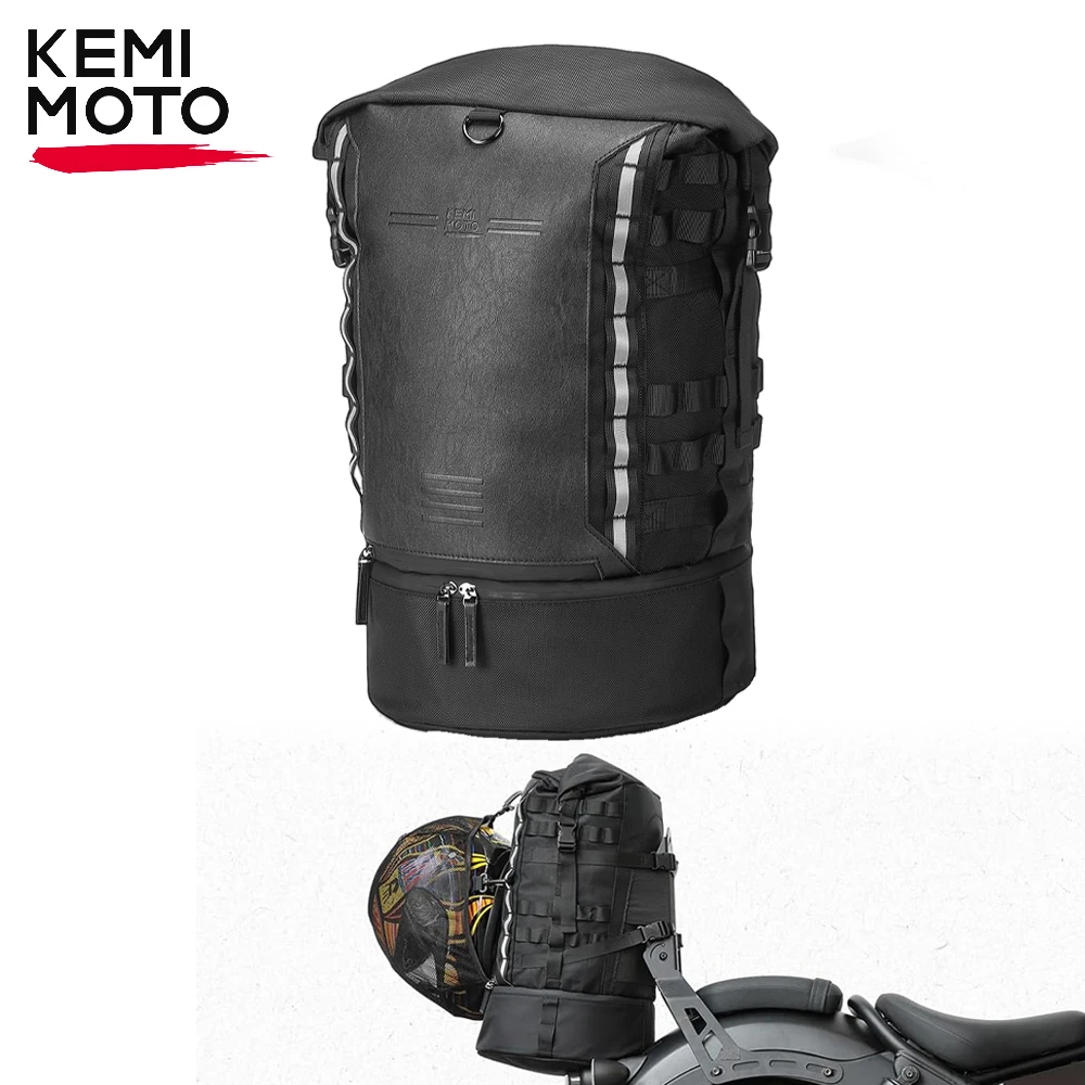 Motorcycle Travel Luggage Tail Bag Waterproof Expandable Sissy Bar Backrest Bag Helmet Back Seat Bags for Softail Dyna Touring
Motorcycle Travel Luggage Tail Bag Waterproof Expandable Sissy Bar Backrest Bag Helmet Back Seat Bags for Softail Dyna Touring
