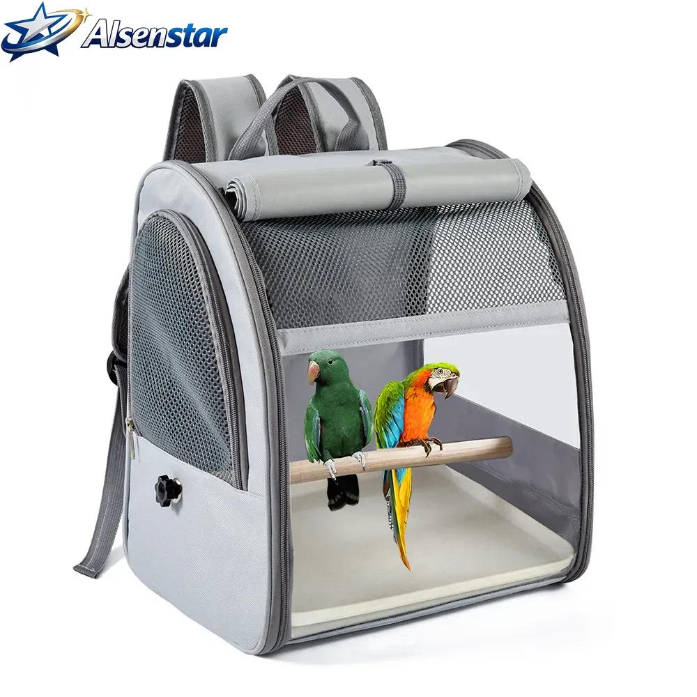 Bird Carrier Backpack, Parrot Travel Cage, Standing Perch and Tray, Breathable, Portable for Small Birds, Green Cheek Cockatiel
Bird Carrier Backpack, Parrot Travel Cage, Standing Perch and Tray, Breathable, Portable for Small Birds, Green Cheek Cockatiel