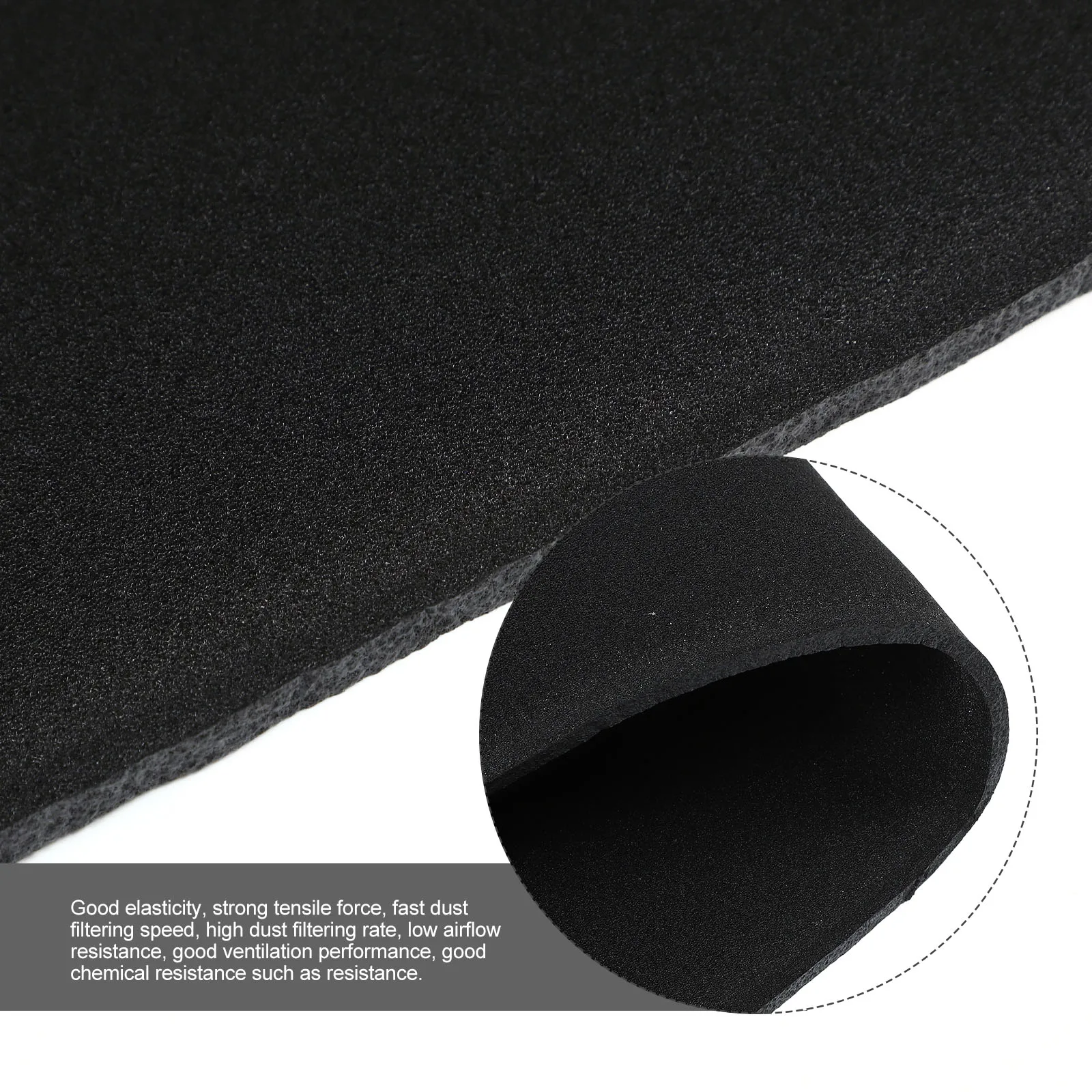 2 Sheets Speaker Dustproof Cotton Mesh Cloth Fabric Black Sound Insulation Mat Acoustic Grill Cover High Temperature for Studio
2 Sheets Speaker Dustproof Cotton Mesh Cloth Fabric Black Sound Insulation Mat Acoustic Grill Cover High Temperature for Studio