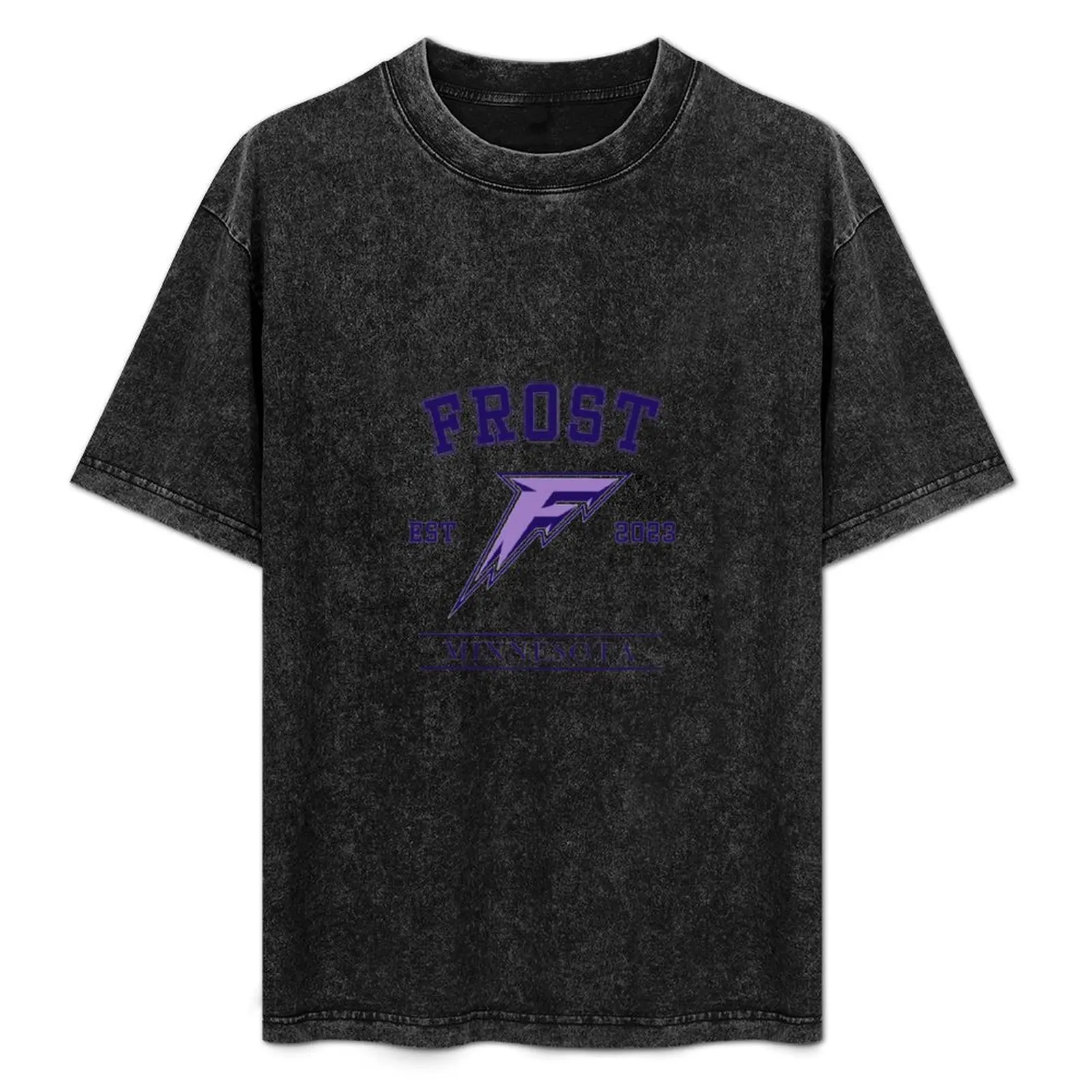 Minnesota Frost PWHL Vintage Logo T-Shirt Fashion Print Casual Short Sleeve
Minnesota Frost PWHL Vintage Logo T-Shirt Fashion Print Casual Short Sleeve