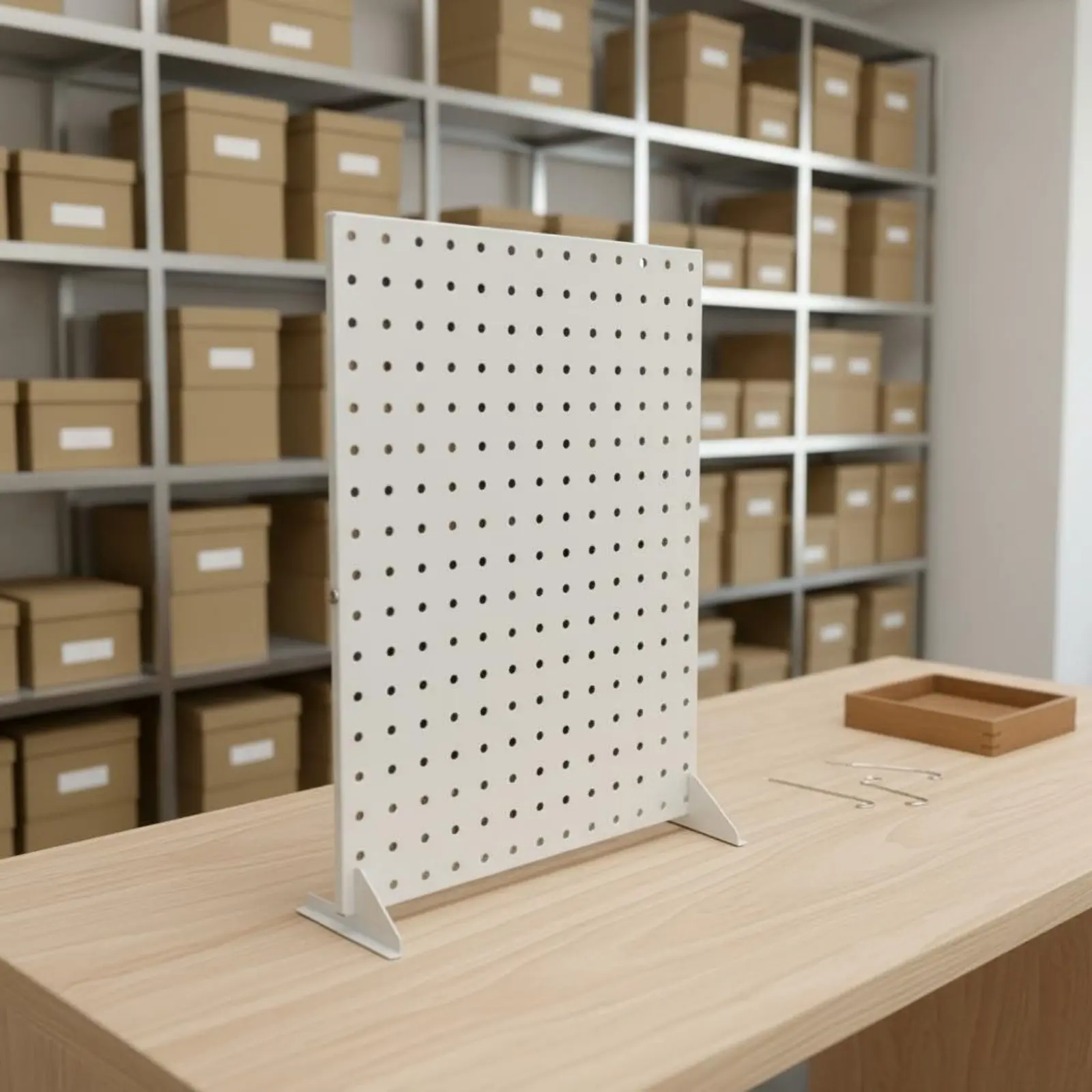 Metal Pegboard Display Stand Portable Metal Pegboard Display Freestanding Perforated Panel Versatile for Retailers, Entryway
Metal Pegboard Display Stand Portable Metal Pegboard Display Freestanding Perforated Panel Versatile for Retailers, Entryway