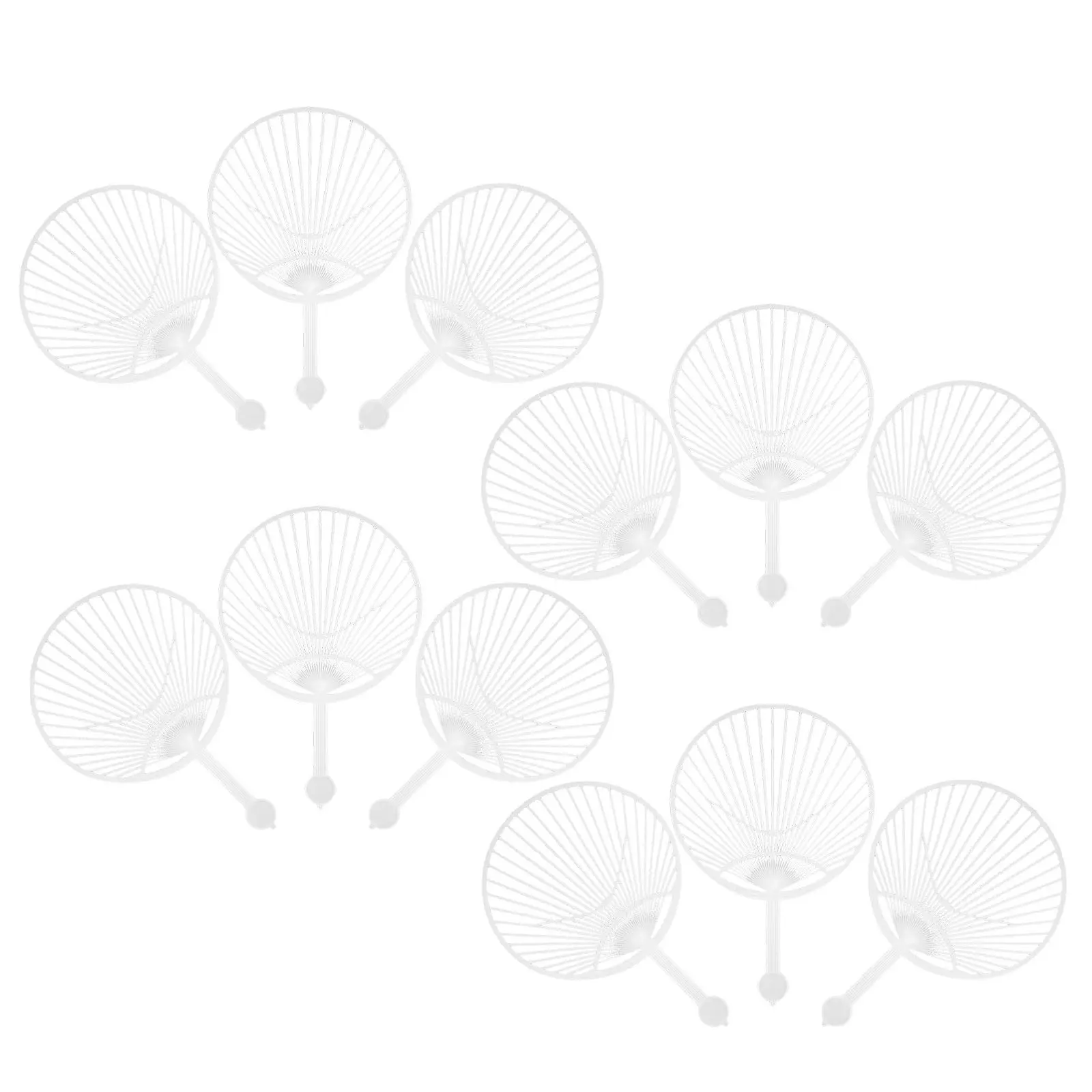 12Pcs Plastic Round Fan Blank Frame for DIY Crafts Hand Making Supplies Wedding Summer Party Large Hand Fan Frame
12Pcs Plastic Round Fan Blank Frame for DIY Crafts Hand Making Supplies Wedding Summer Party Large Hand Fan Frame