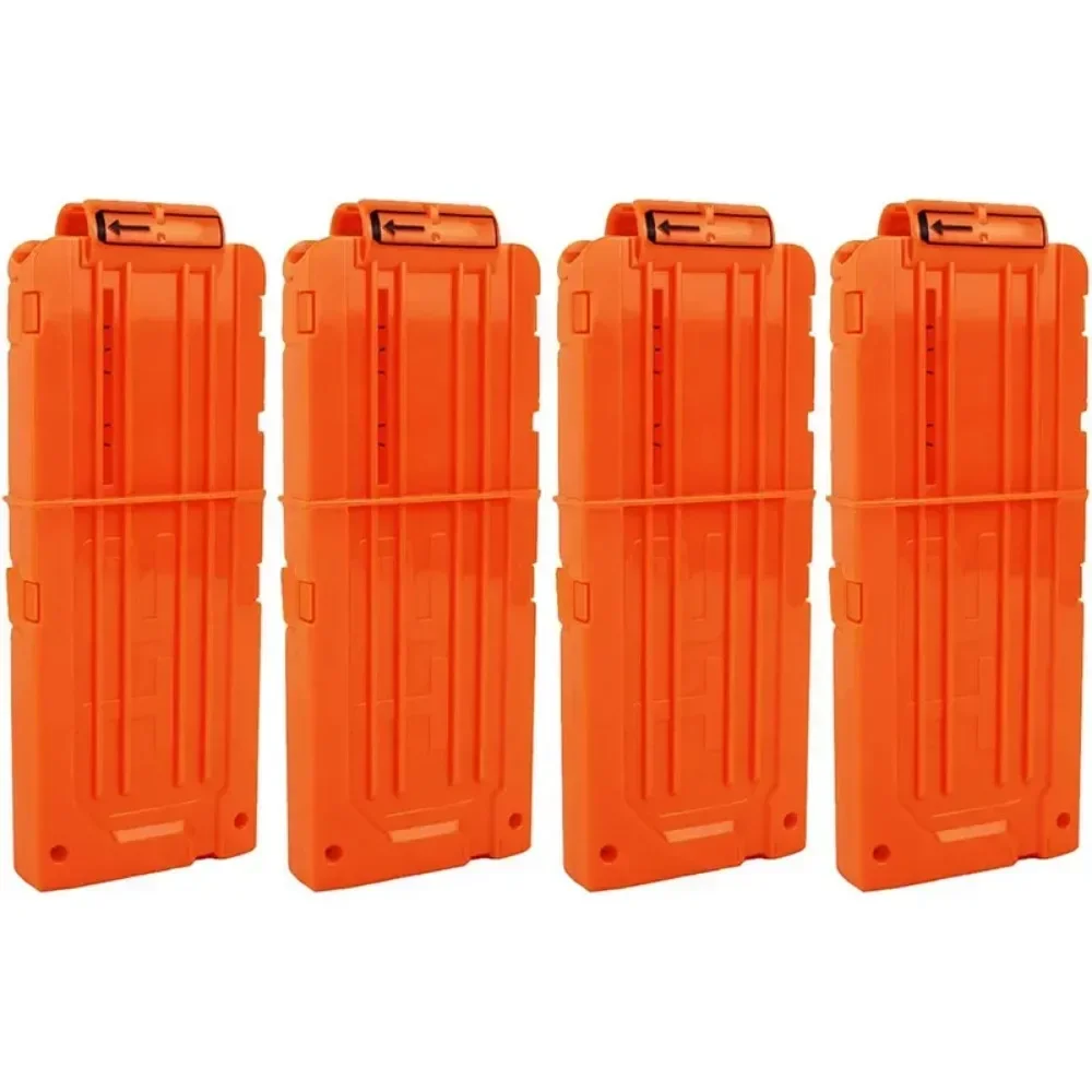 T-Bullet Clips 4 Pack 12-Darts Quick Reload Clips Magazine Clips for Nerf N-Strike Elite Blaster(Orange)
T-Bullet Clips 4 Pack 12-Darts Quick Reload Clips Magazine Clips for Nerf N-Strike Elite Blaster(Orange)