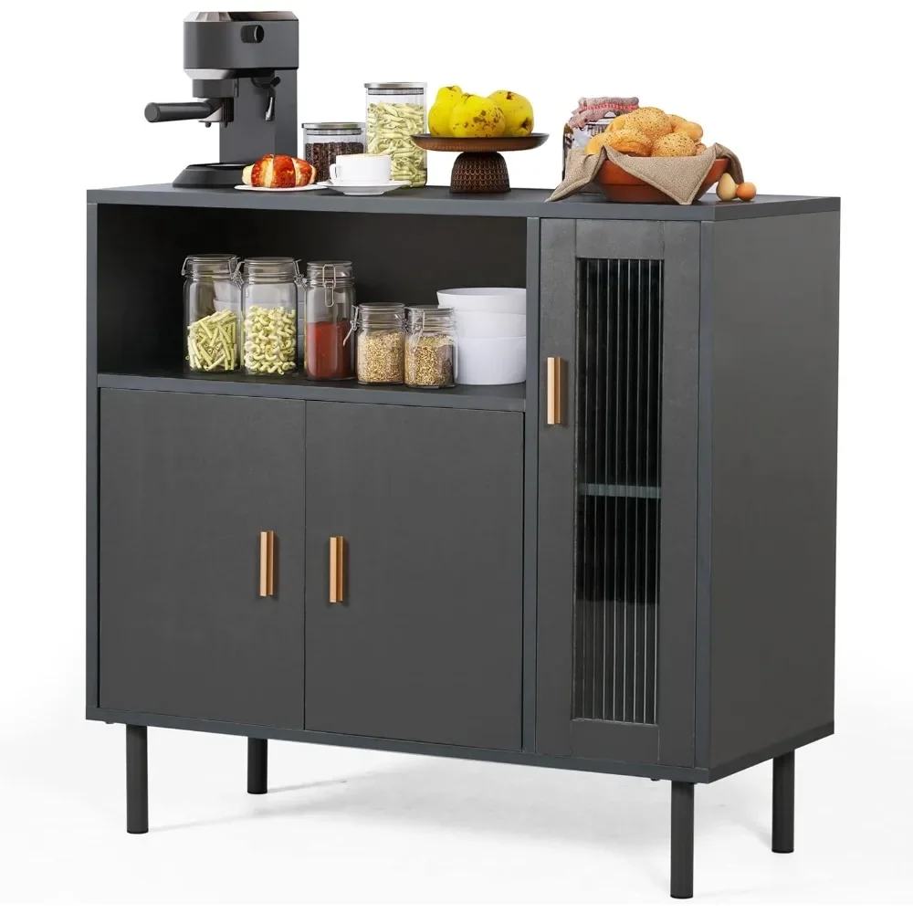 Storage Cabinet Credenza Sideboard Buffet Cabinet with Glass Doors Free Standing Entry Coffee Bar Cabinet for Living Room
Storage Cabinet Credenza Sideboard Buffet Cabinet with Glass Doors Free Standing Entry Coffee Bar Cabinet for Living Room