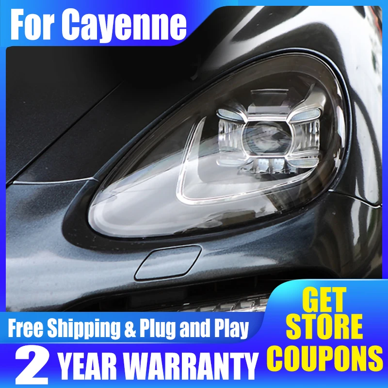 All LED Head Lights For Porsche Cayenne Headlights 2011-2018 LED Daytime Running Light LED Low Beam/High Beam Assembly
All LED Head Lights For Porsche Cayenne Headlights 2011-2018 LED Daytime Running Light LED Low Beam/High Beam Assembly
