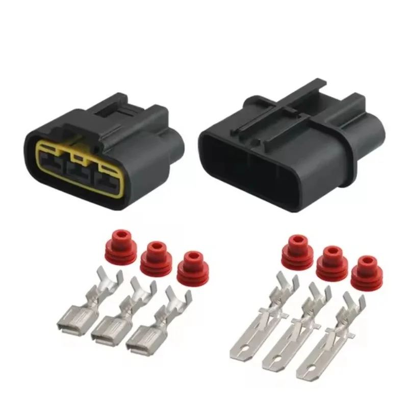 1-20 Sets Black 3 Pin Way 6.3 Waterproof Automotic QLW 250 R Slot Wiring Harness Connector Power Cord QLW-A-3F-B QLW-A-3F-GR
1-20 Sets Black 3 Pin Way 6.3 Waterproof Automotic QLW 250 R Slot Wiring Harness Connector Power Cord QLW-A-3F-B QLW-A-3F-GR
