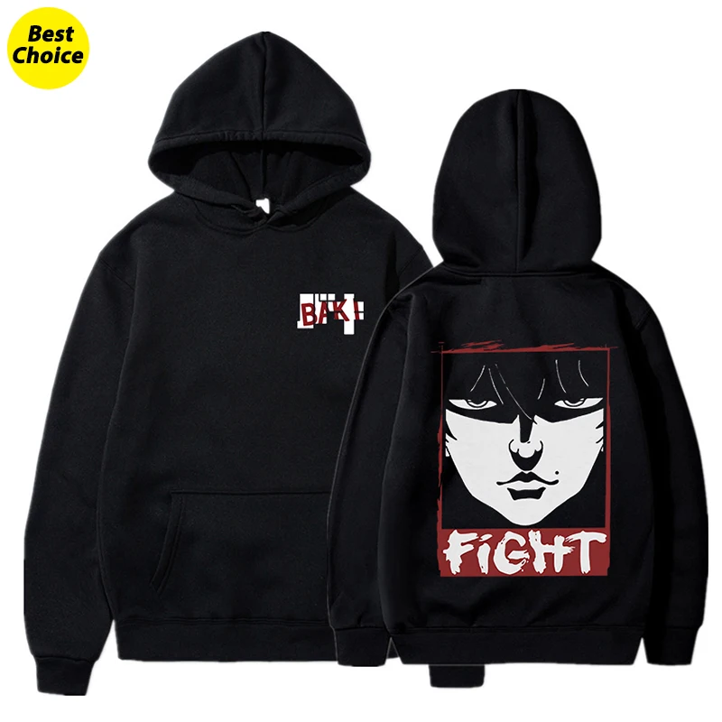 Yujiro Baki Hanma Anime Graphic Hoodies for Men Fashion Athletic Hooded Sweatshirt with Pocket Casual Oversized Pullover Tops
Yujiro Baki Hanma Anime Graphic Hoodies for Men Fashion Athletic Hooded Sweatshirt with Pocket Casual Oversized Pullover Tops