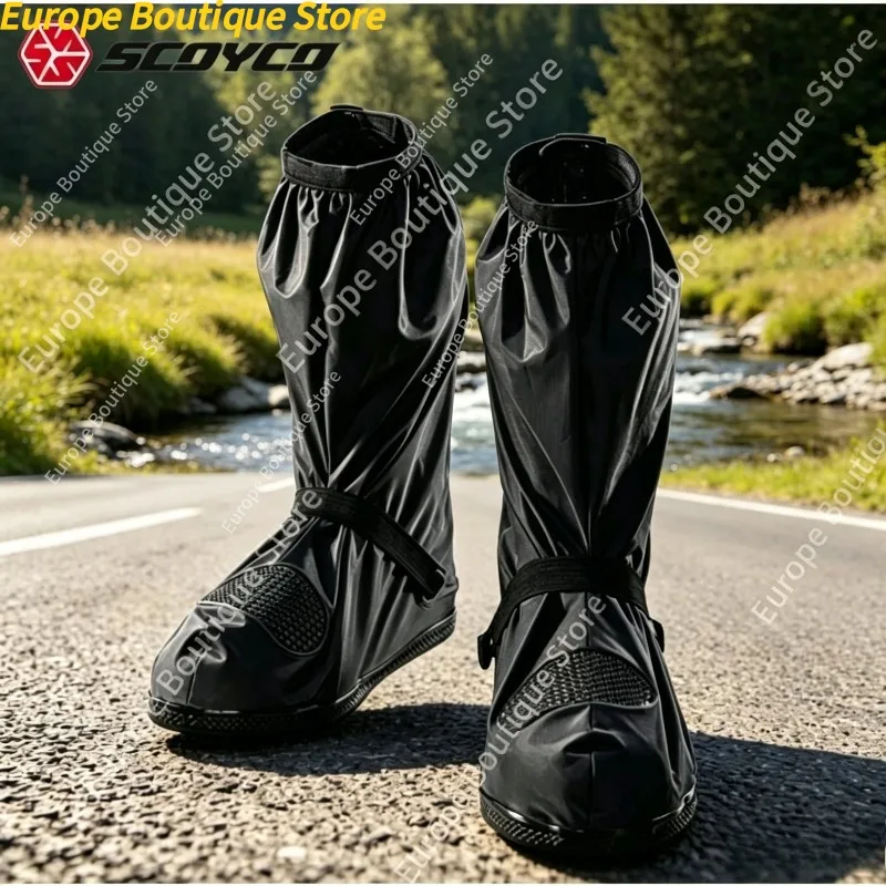 SCOYCO Motorcycle Rain Shoe Cover Waterproof Overboots Anti Slip Thickened Outdoor Riding Gear For Men Women
SCOYCO Motorcycle Rain Shoe Cover Waterproof Overboots Anti Slip Thickened Outdoor Riding Gear For Men Women