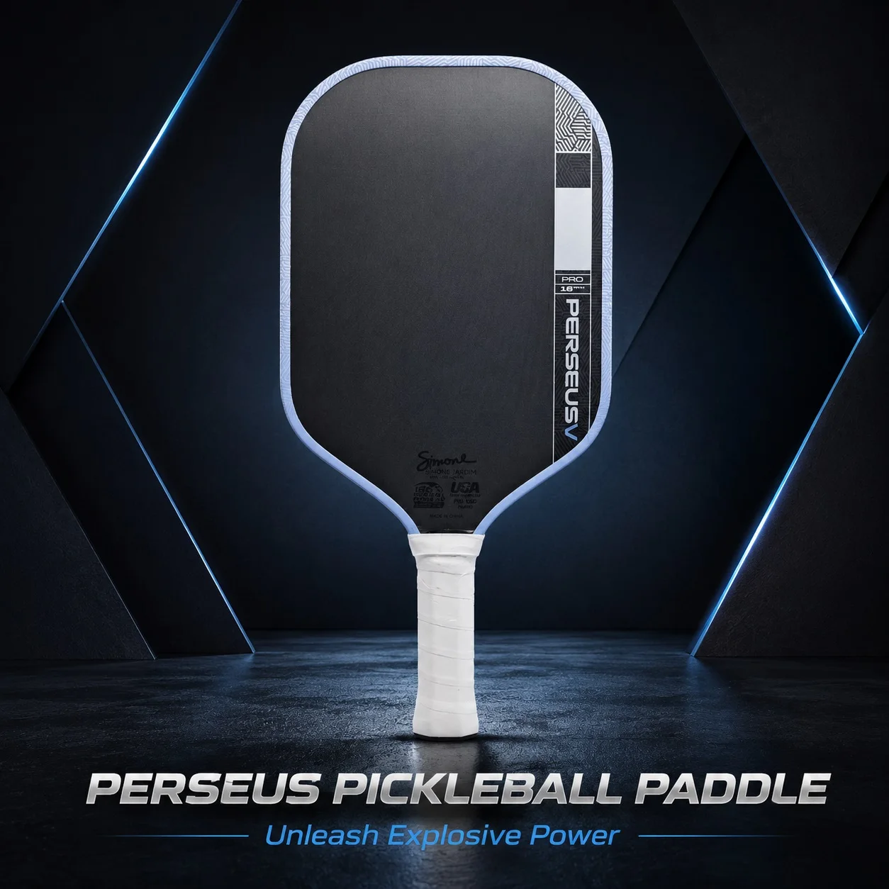 WNONSO Perseus V Carbon Fiber Pickleball Paddle Ultra-Light Design Fast Hand Speed & Quick Reactions for Offensive Players
WNONSO Perseus V Carbon Fiber Pickleball Paddle Ultra-Light Design Fast Hand Speed & Quick Reactions for Offensive Players