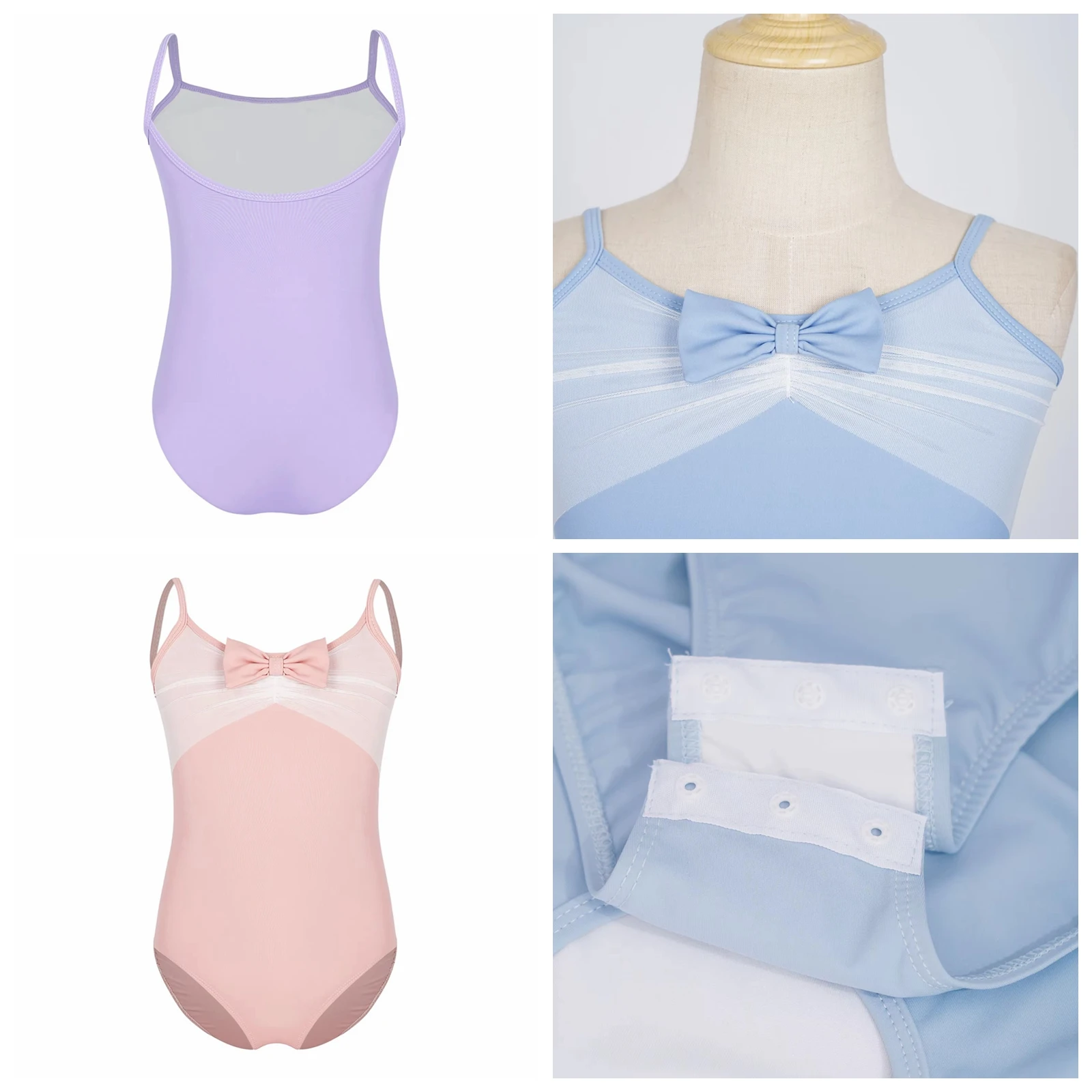 Girls Gymnastics Dance Ballet Leotard Kids Backless Ruched Spaghetti Straps Bodysuit for Practice Performance Ballerina Costumes
Girls Gymnastics Dance Ballet Leotard Kids Backless Ruched Spaghetti Straps Bodysuit for Practice Performance Ballerina Costumes