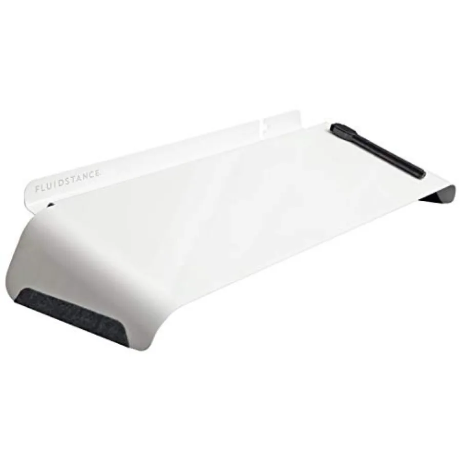 Slope Desktop Dry Erase Computer to-Do Board Dry Erase Surface Solid Steel with White Surface White Medium
Slope Desktop Dry Erase Computer to-Do Board Dry Erase Surface Solid Steel with White Surface White Medium