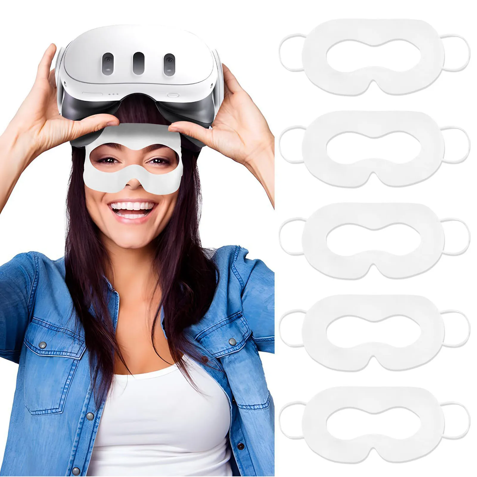 Disposable Breathable VR Eye Mask Hygiene Antibacteria Disposable VR Mask for Sleeping Yoga Traveling
Disposable Breathable VR Eye Mask Hygiene Antibacteria Disposable VR Mask for Sleeping Yoga Traveling
