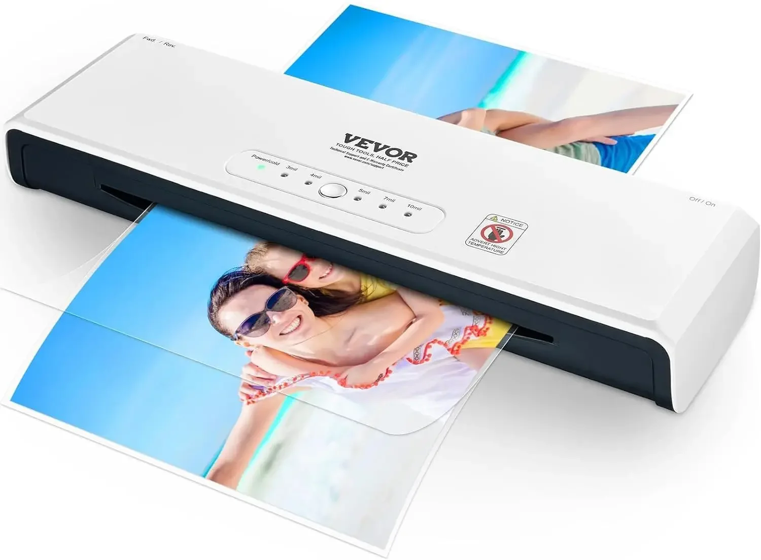 Laminator Machine 13 Inch, 4 Rollers Hot & Cold Thermal Laminator for A4/A5/A6/A7, Quick Warm-up, 3 mil Lamination Films
Laminator Machine 13 Inch, 4 Rollers Hot & Cold Thermal Laminator for A4/A5/A6/A7, Quick Warm-up, 3 mil Lamination Films