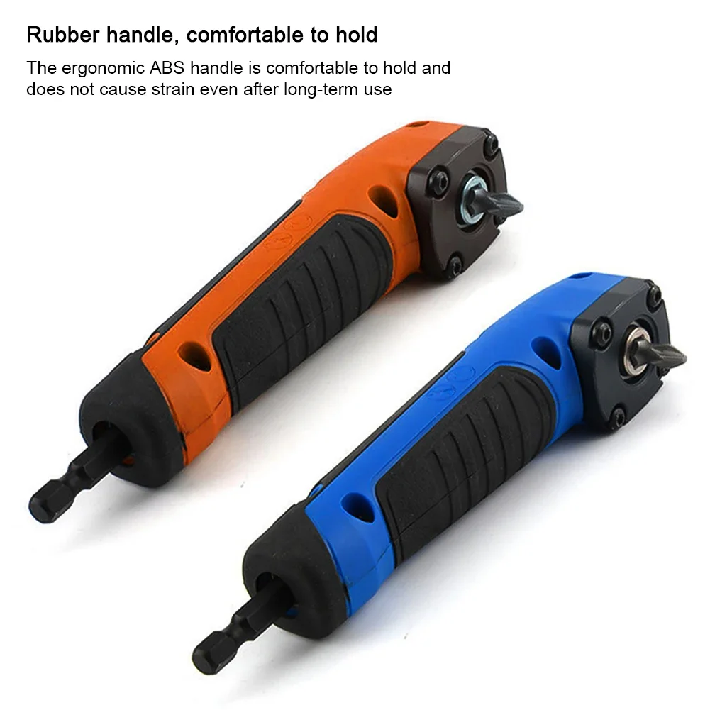 1Pc High Torque 90 Degree Right Angle Electric Corner Screwdriver Multifunctional Manual Tool Blue And Orange
1Pc High Torque 90 Degree Right Angle Electric Corner Screwdriver Multifunctional Manual Tool Blue And Orange