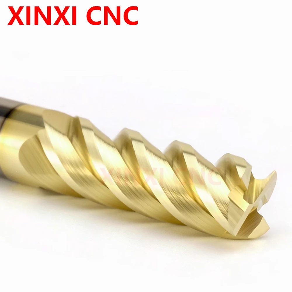 4-edge tungsten steel milling cutter Stainless steel alloy platinum-coated milling cutter CNC machining center CNC cutting tool
4-edge tungsten steel milling cutter Stainless steel alloy platinum-coated milling cutter CNC machining center CNC cutting tool