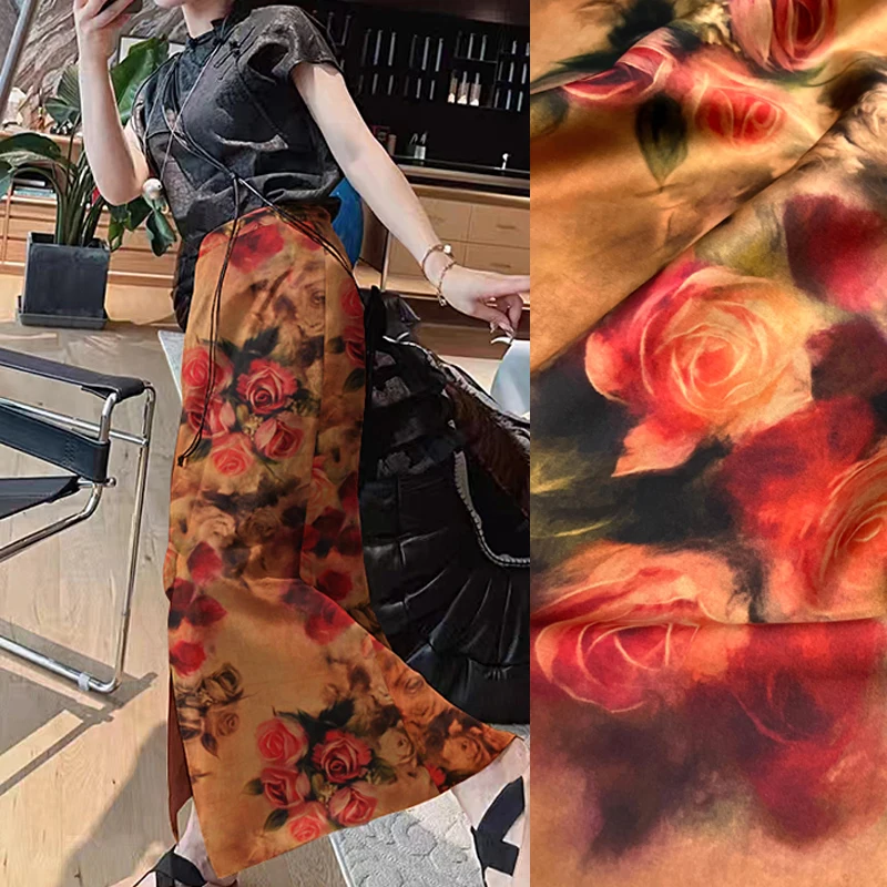 Гамбургская марлевая шелковая ткань с принтом красной розы для Cheongsam Horse Face Skrit, классические брюки шириной 120 см, 25 мм E1563
Гамбургская марлевая шелковая ткань с принтом красной розы для Cheongsam Horse Face Skrit, классические брюки шириной 120 см, 25 мм E1563