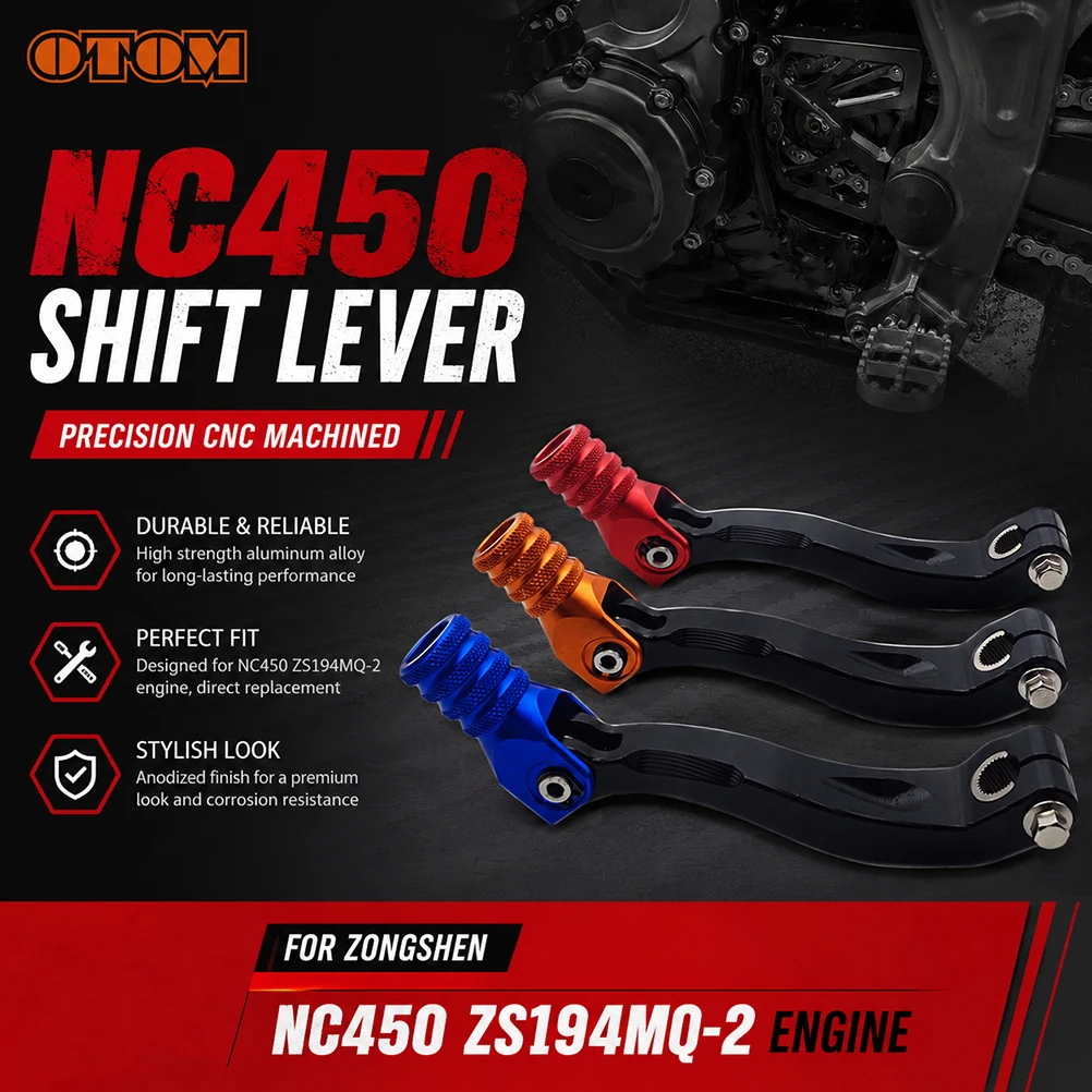 ZS194MQ-2 NC450 Motorcycle Gear Shift Lever CNC Folding Aluminum Shifter Pedal For ZONGSHEN KEWS HENGJIAN BOSUER ZUUMAV GR KAYO
ZS194MQ-2 NC450 Motorcycle Gear Shift Lever CNC Folding Aluminum Shifter Pedal For ZONGSHEN KEWS HENGJIAN BOSUER ZUUMAV GR KAYO