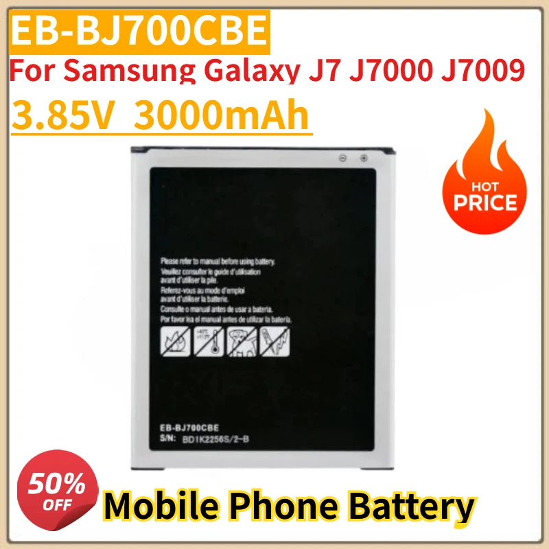 Высокое качество 3,85 В 3000 мАч EB-BJ700CBE аккумулятор мобильного телефона для Samsung Galaxy J7 J7000 J7009 аккумуляторы
Высокое качество 3,85 В 3000 мАч EB-BJ700CBE аккумулятор мобильного телефона для Samsung Galaxy J7 J7000 J7009 аккумуляторы