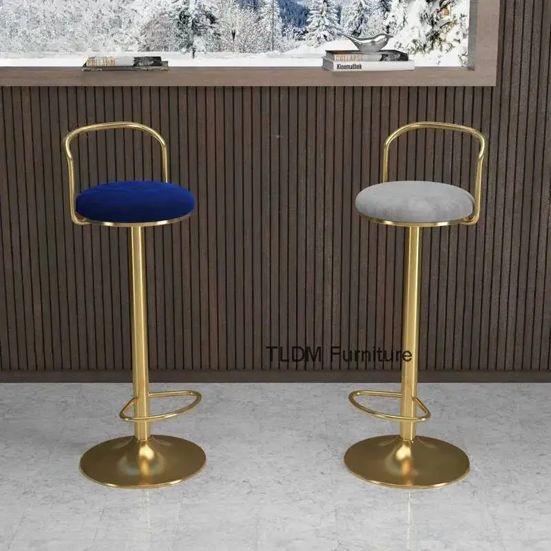 Барные стулья Скандинавский современный минималистичный барный стул с вращающейся подъемной спинкой Стулья для стойки регистрации Светлый роскошный домашний высокий табурет Мебель
Барные стулья Скандинавский современный минималистичный барный стул с вращающейся подъемной спинкой Стулья для стойки регистрации Светлый роскошный домашний высокий табурет Мебель