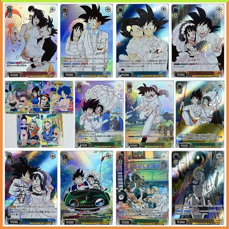 Anime Dragon Ball DIY ACG Tabletop Battle Game Cards Bulma Chichi Son Goku Toys for boys Collectible Cards Birthday Present
Anime Dragon Ball DIY ACG Tabletop Battle Game Cards Bulma Chichi Son Goku Toys for boys Collectible Cards Birthday Present