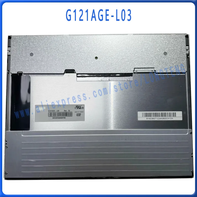 Оригинальный 12,1-дюймовый ЖК-экран G121AGE-L03 Rev.C2 C1 800*600
Оригинальный 12,1-дюймовый ЖК-экран G121AGE-L03 Rev.C2 C1 800*600