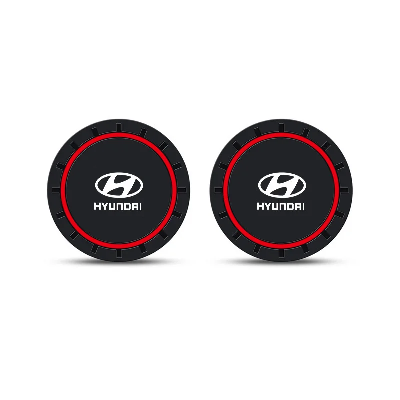 2Pcs Silicone Car Coaster Water Cup Bottle Slots Anti-slip Pad Mat For Hyundai Tucson Accent Elantra Santa fe Sonata I10 I20 New
2Pcs Silicone Car Coaster Water Cup Bottle Slots Anti-slip Pad Mat For Hyundai Tucson Accent Elantra Santa fe Sonata I10 I20 New