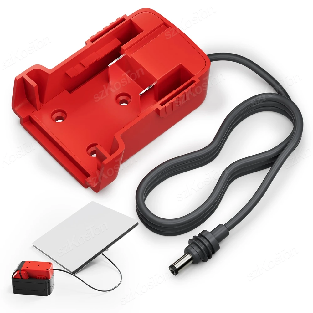 Кабель питания постоянного тока 1 м для литиевой батареи Milwaukee M18 18 В для мини-адаптера зарядного устройства Starlink к кабелю питания постоянного тока 18AWG
Кабель питания постоянного тока 1 м для литиевой батареи Milwaukee M18 18 В для мини-адаптера зарядного устройства Starlink к кабелю питания постоянного тока 18AWG