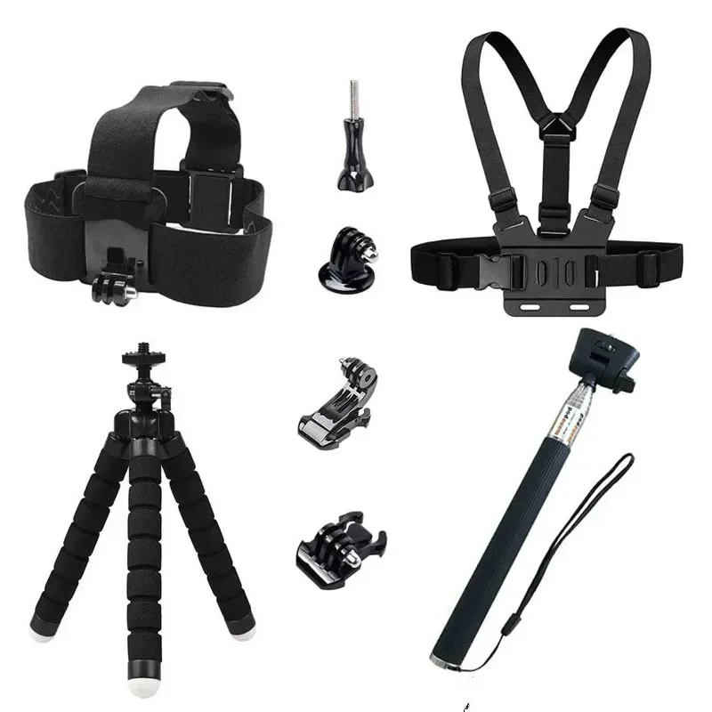 Комплект для Gopro Hero Selfie Stick Monopod, крепления для штатива SJCAM SJ4000, аксессуары для экшн-камеры Yi 4K EKEN H9R
Комплект для Gopro Hero Selfie Stick Monopod, крепления для штатива SJCAM SJ4000, аксессуары для экшн-камеры Yi 4K EKEN H9R