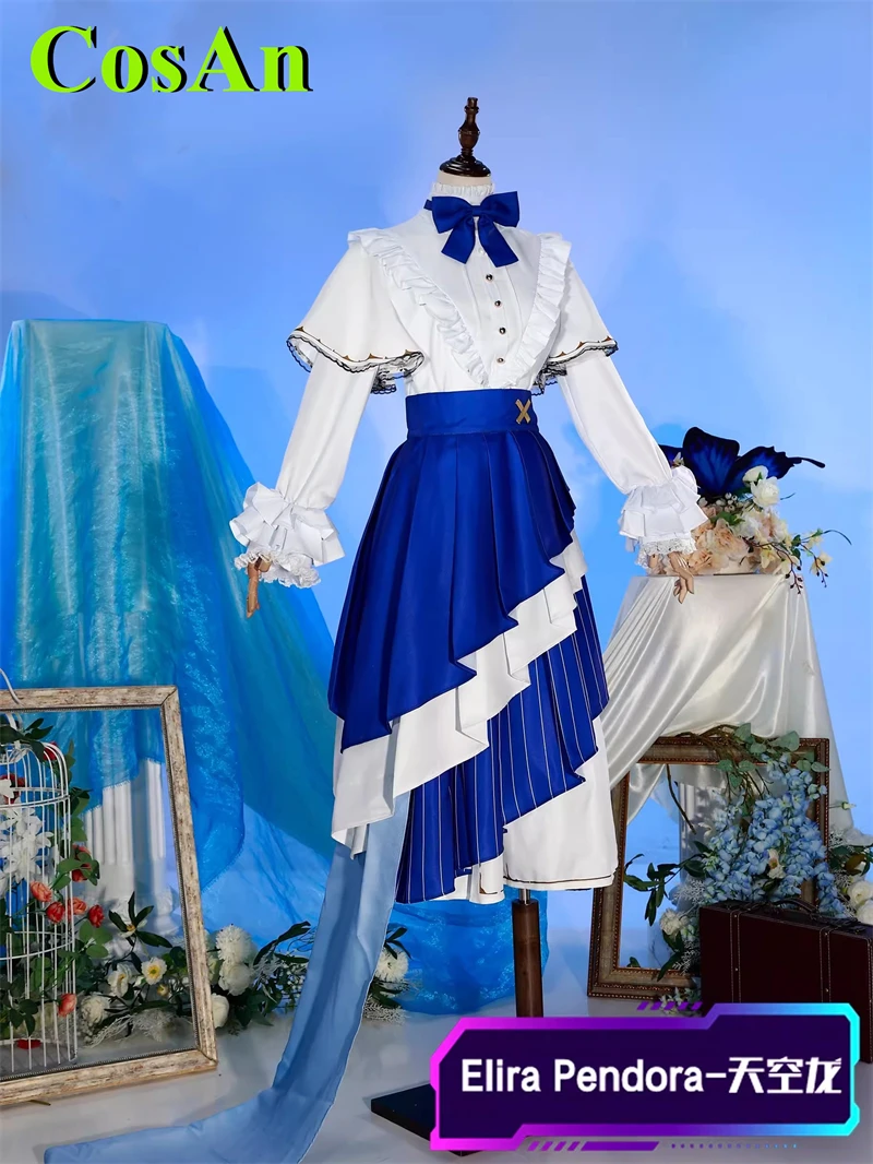 CosAn Game Vtuber NIJISANJI Elira Pendora Cosplay Costume Sweet Lovely Uniform Dress Activity Party Role Play Clothing Anime
CosAn Game Vtuber NIJISANJI Elira Pendora Cosplay Costume Sweet Lovely Uniform Dress Activity Party Role Play Clothing Anime